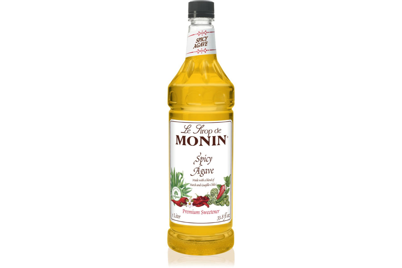 Monin 1 Liter Spicy Agave Syrup