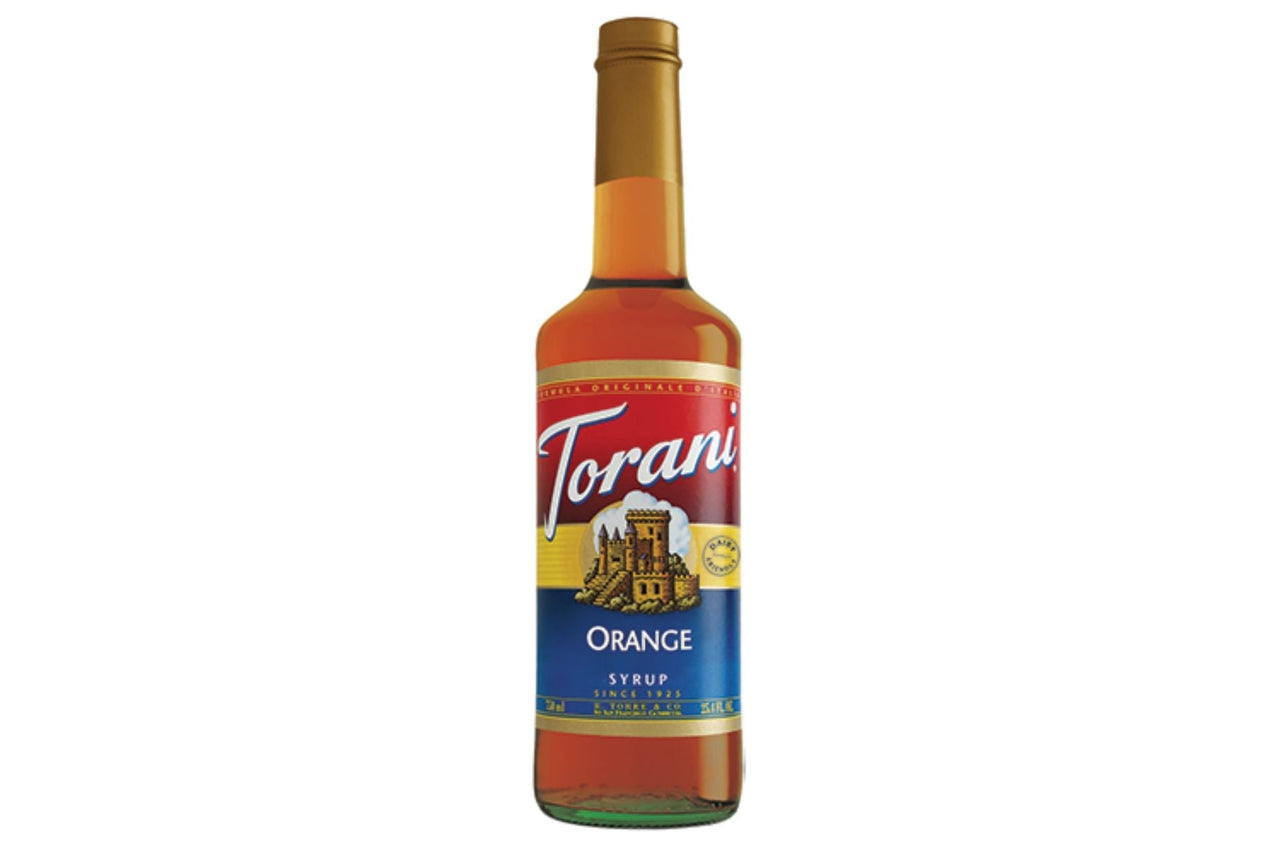 Torani 750ml Orange Syrup