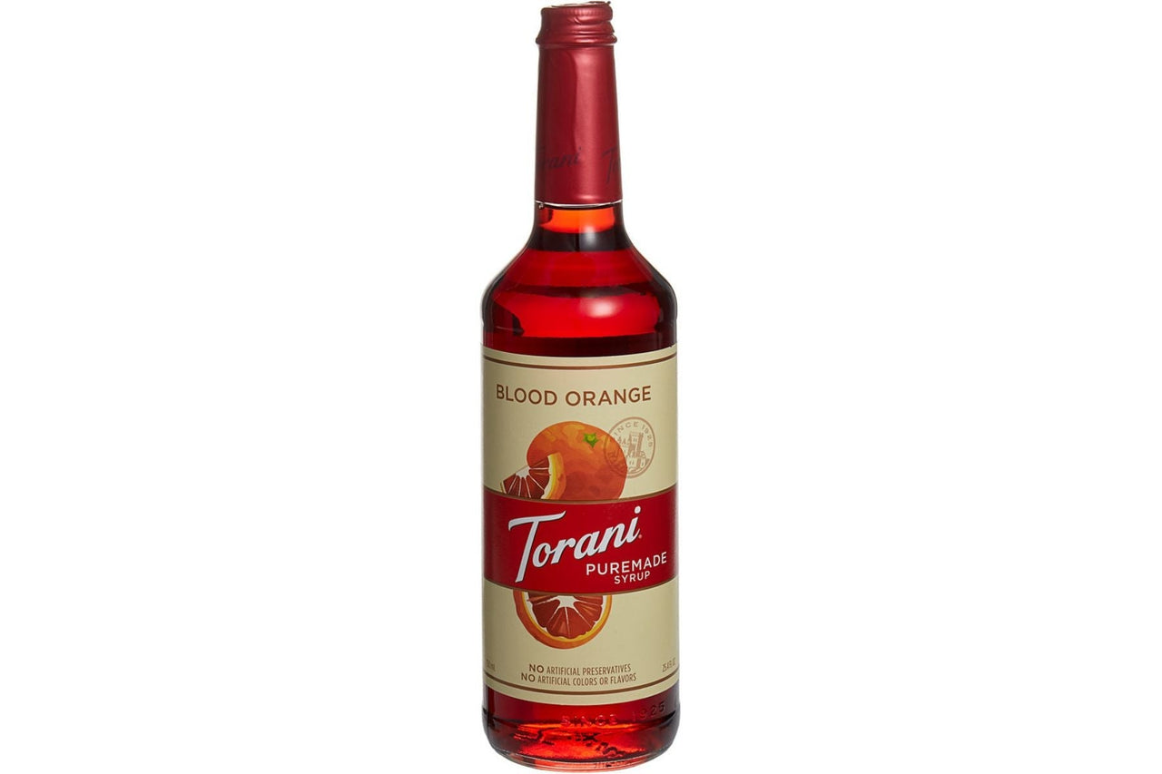 Torani 750ml Puremade Blood Orange Syrup