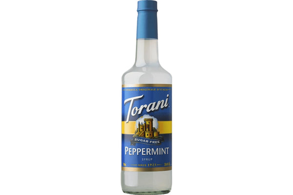 Torani 750ml Sugar Free - Peppermint Syrup