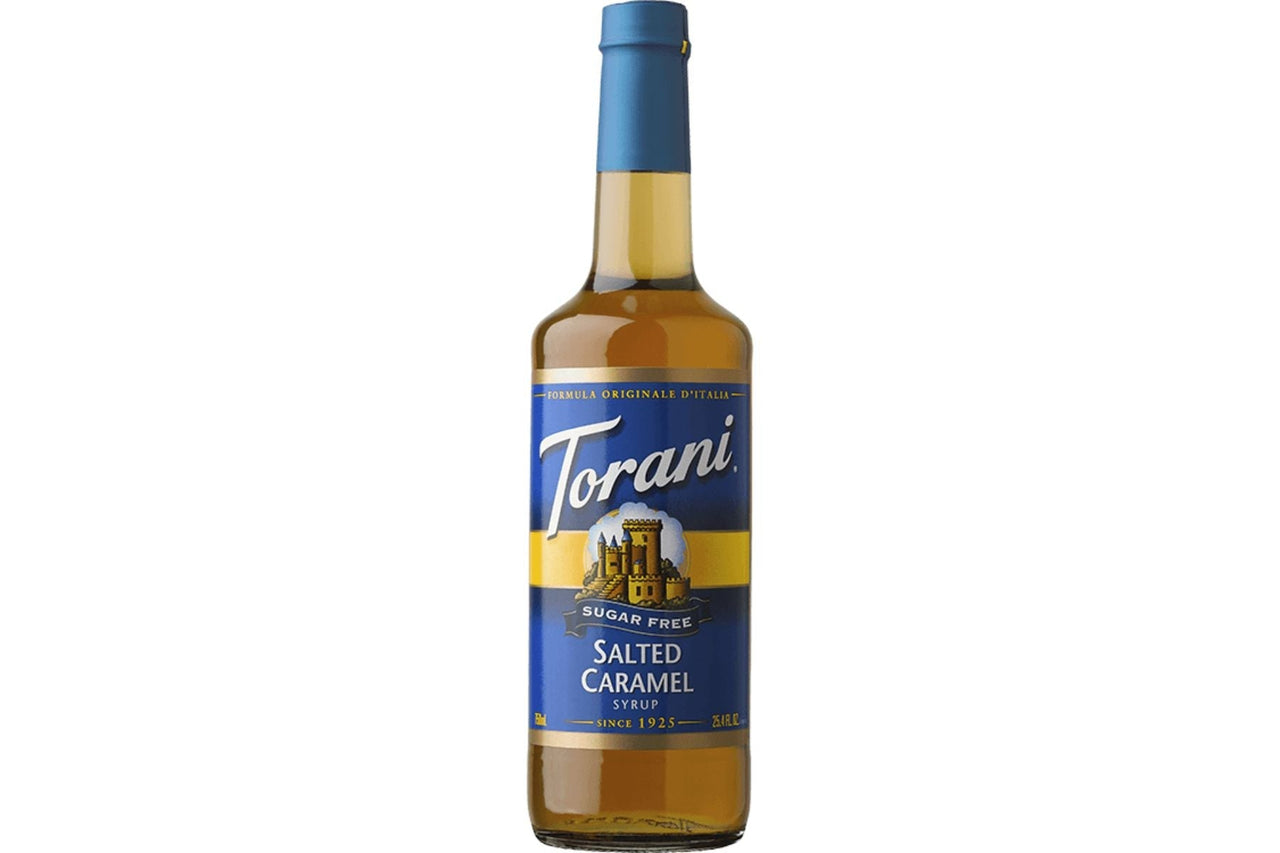 Torani 750ml Sugar Free - Salted Caramel Syrup