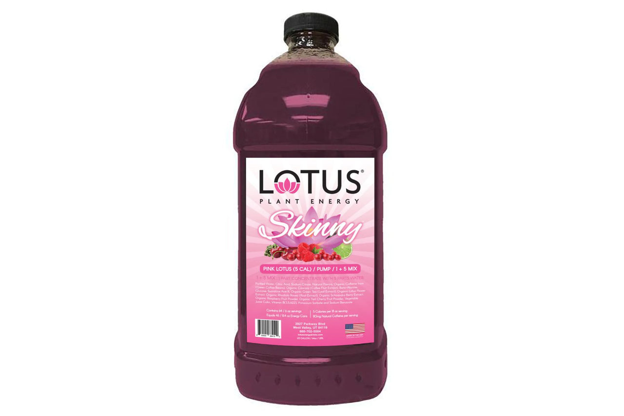 Lotus Energy  64 oz Skinny Pink Lotus Concentrate