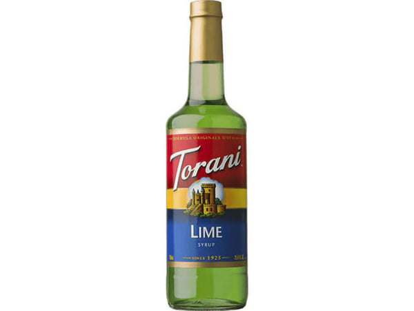 Torani 750ml Lime Syrup