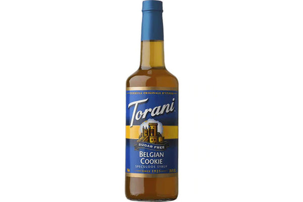 Torani 750ml Sugar Free - Belgian Cookie Syrup