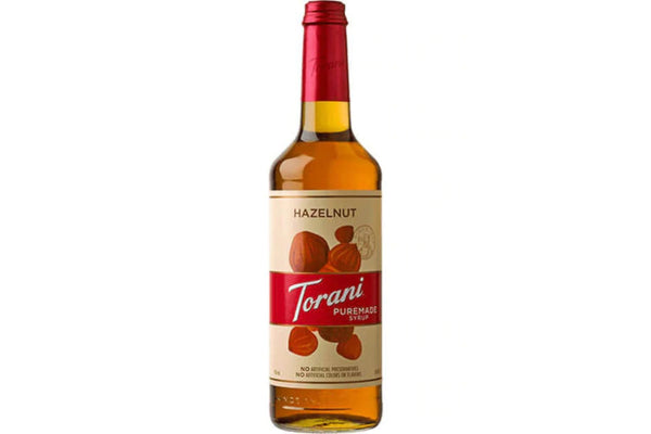 Torani 750ml Puremade  Hazelnut Syrup