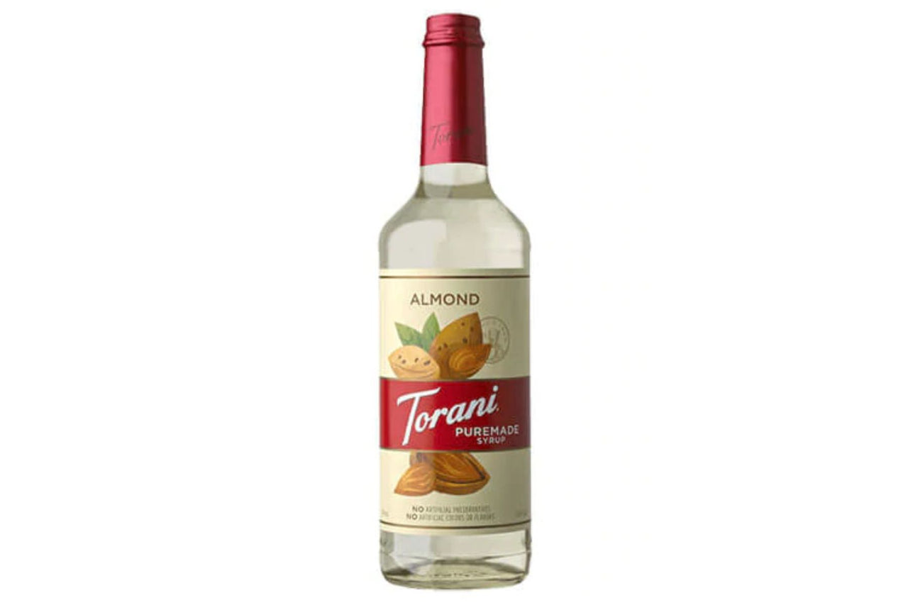 Torani 750ml Puremade Almond Syrup
