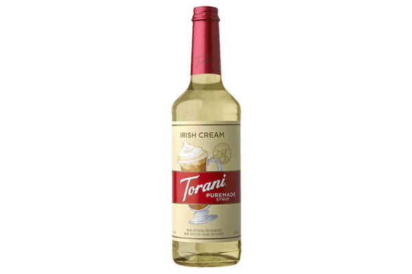 Torani 750ml Puremade Irish Cream Syrup