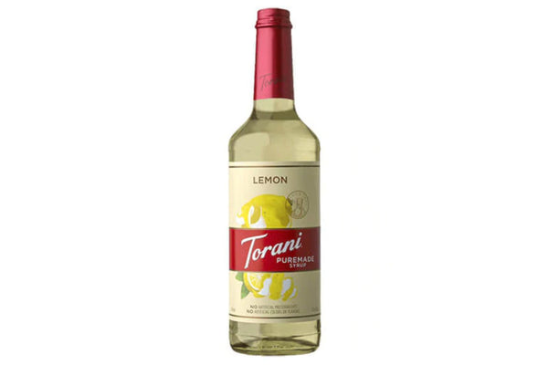 Torani 750ml Puremade Lemon Syrup