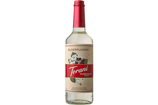 Torani 750ml Puremade Elderflower Syrup