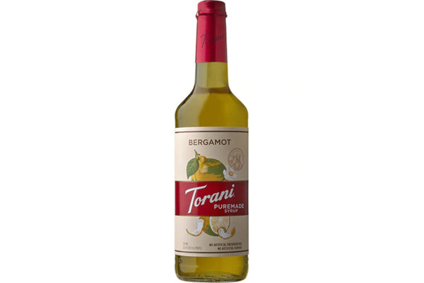 Torani 750ml Puremade Bergamot Syrup