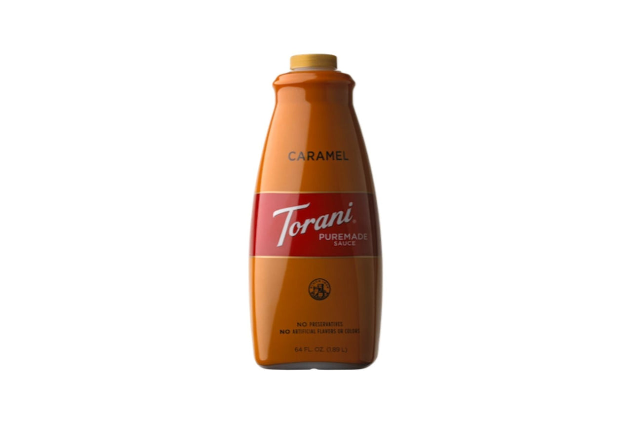 Torani 64 oz. Puremade Caramel Sauce