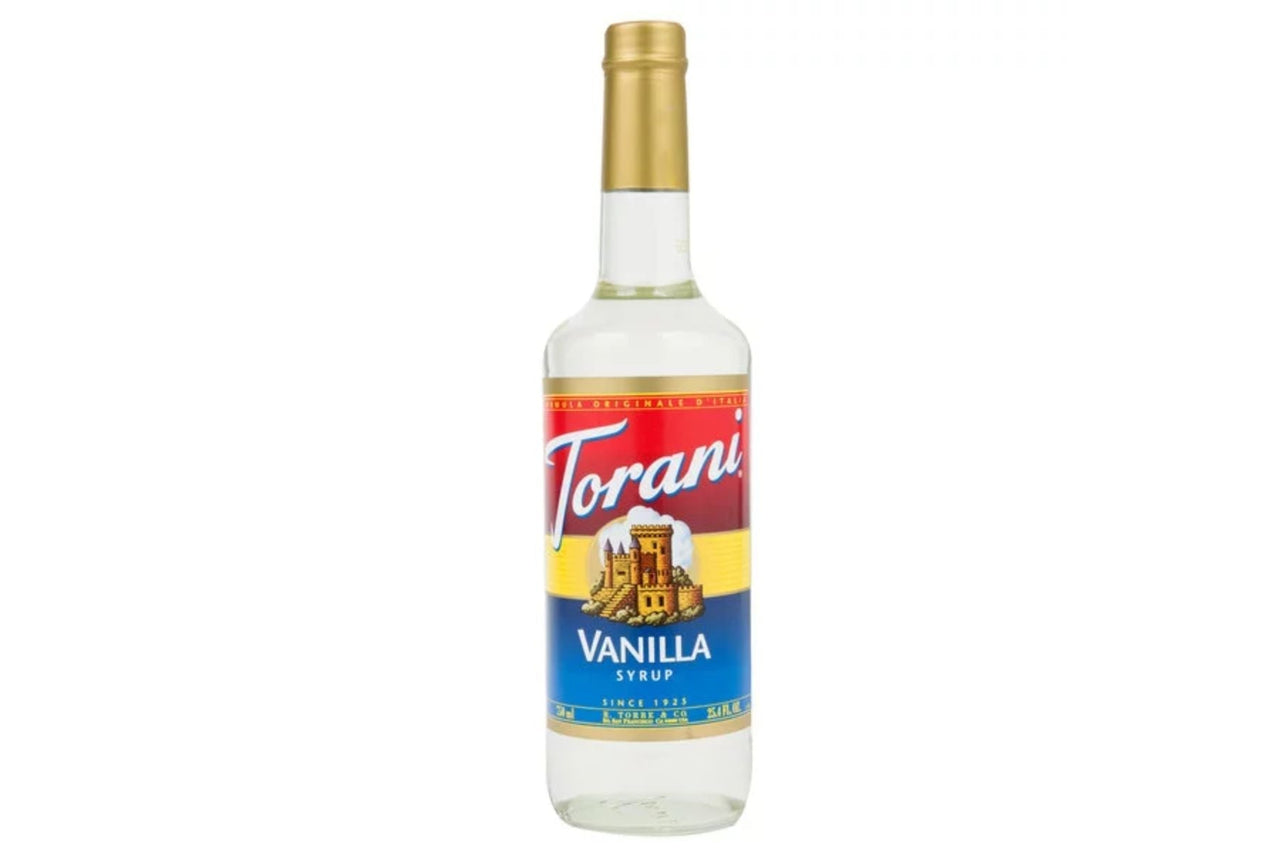 Torani 750ml Vanilla Syrup
